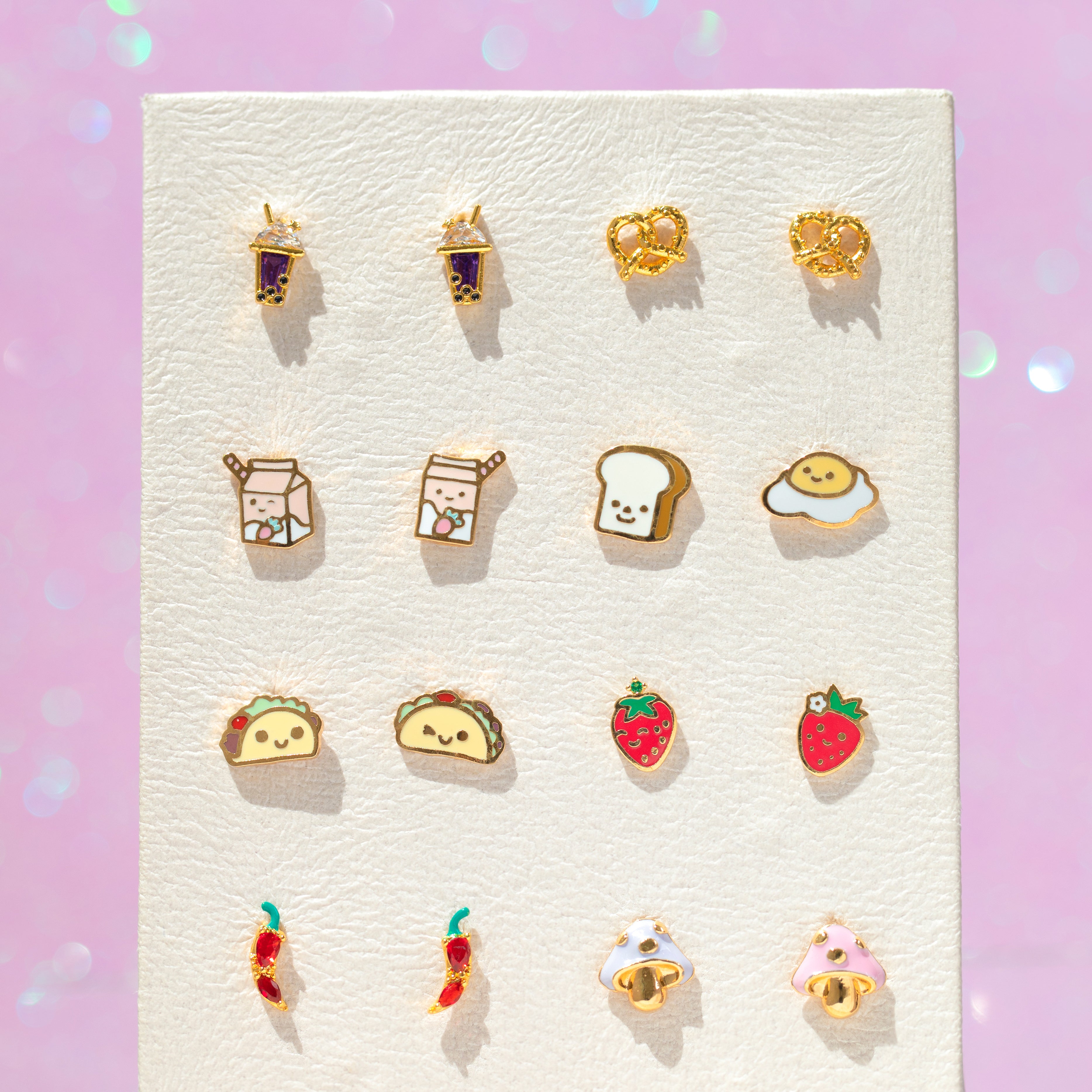 Red Hot Chili Pepper Studs