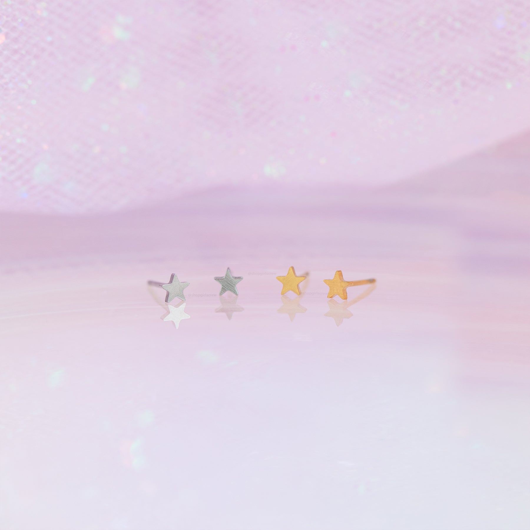 Mini Star Studs