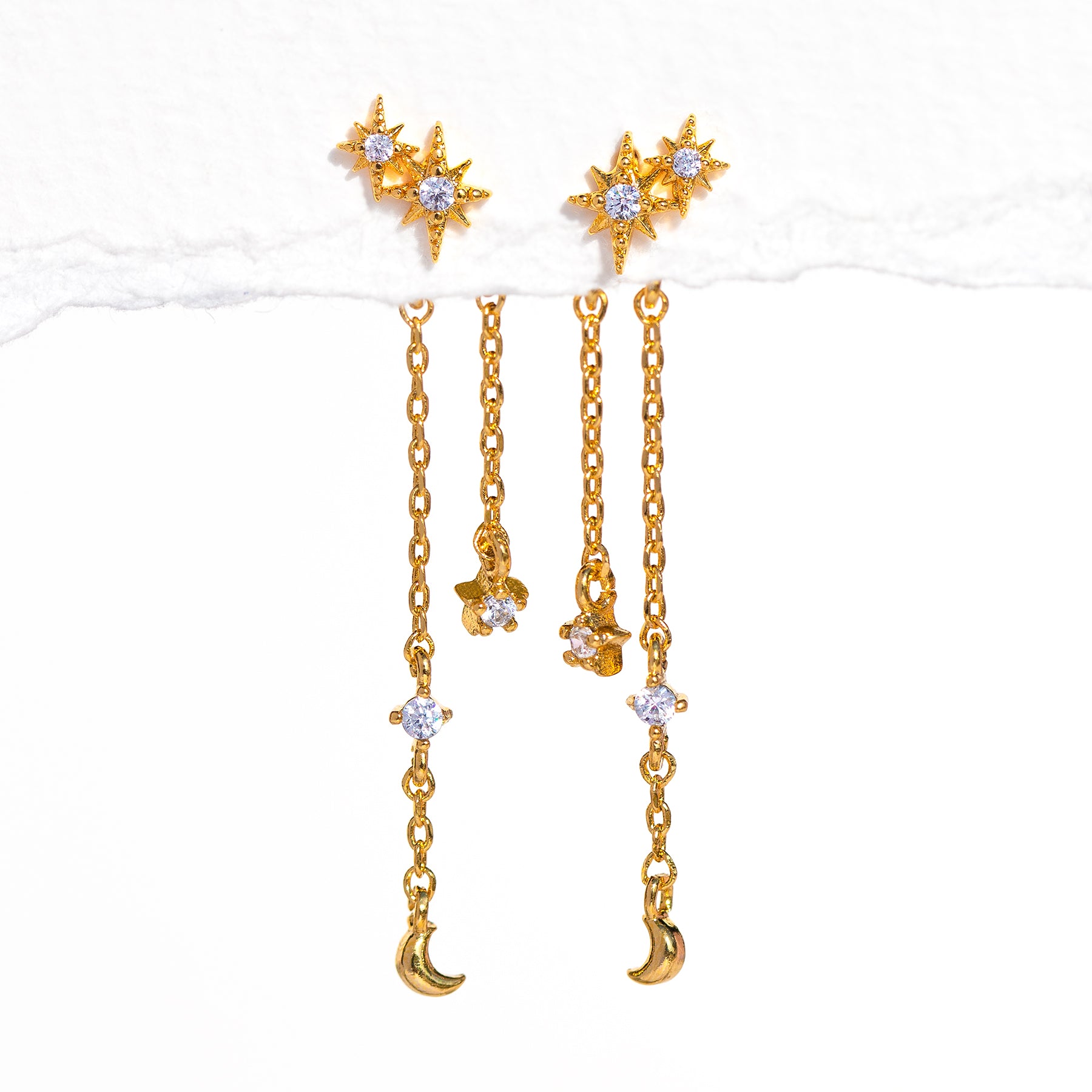 Starry Night Dangle Earrings