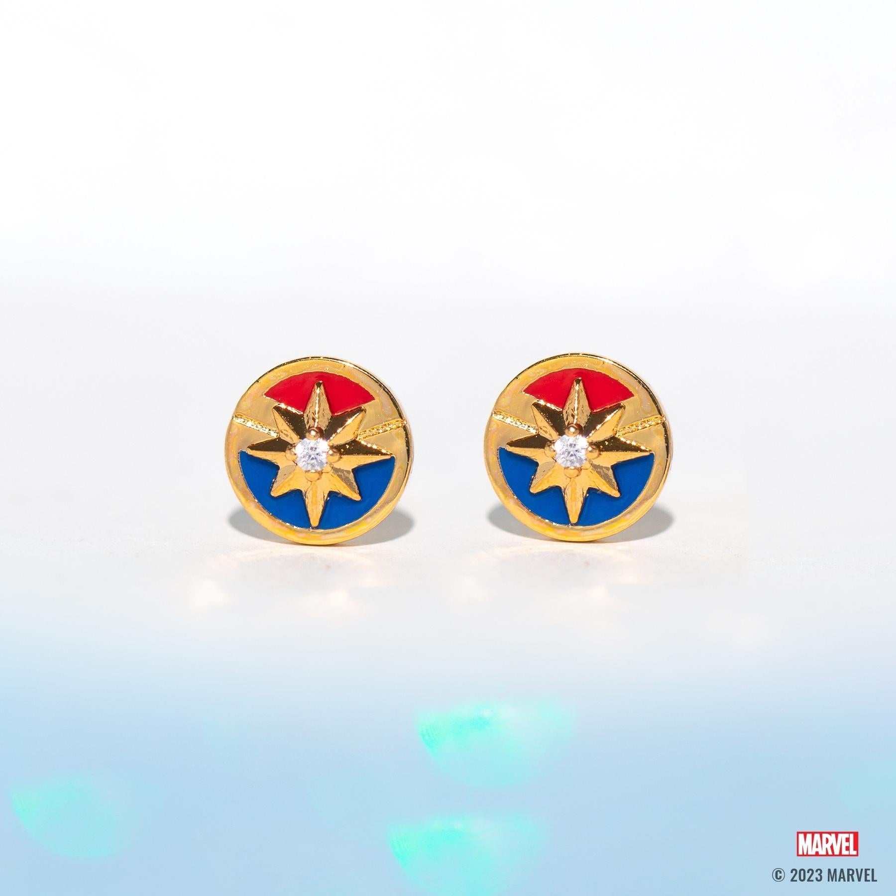 Marvel's Captain Marvel Studs