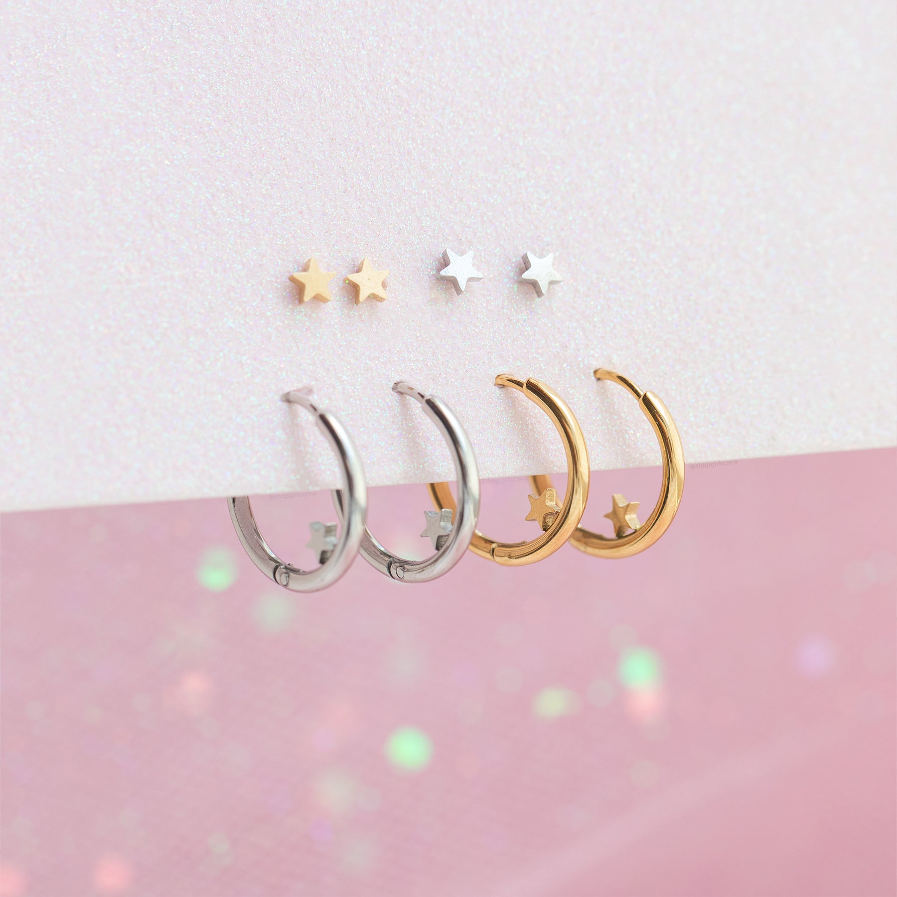 Mini Star Studs