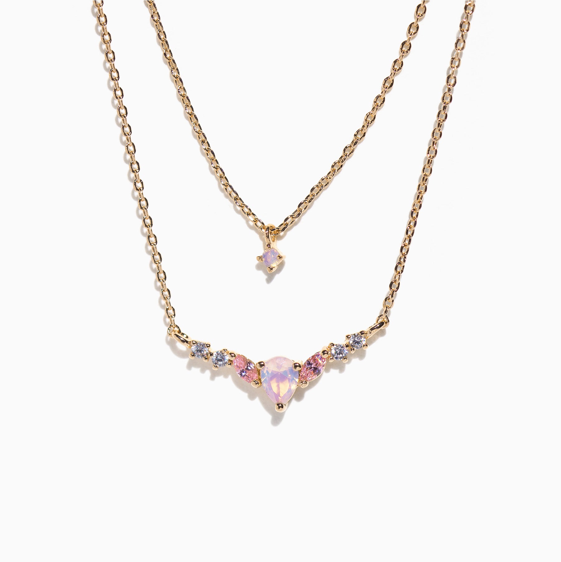 Sweet Like Honey Double Strand Necklace
