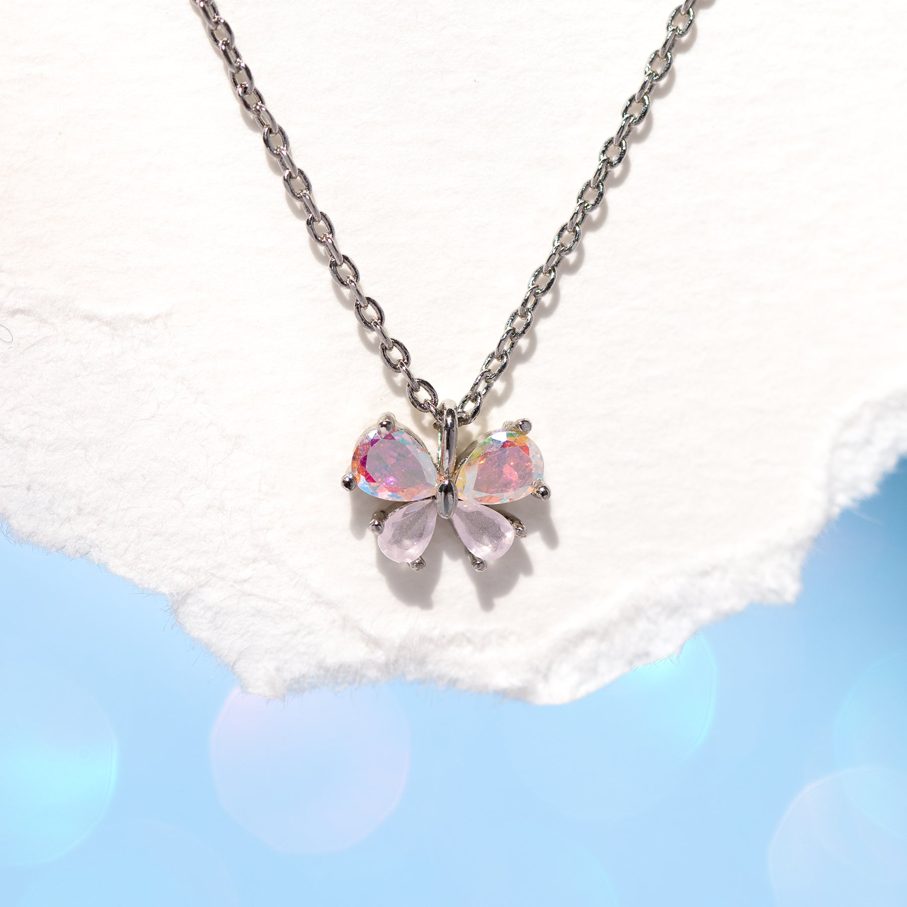 Kaleidoscope Butterfly Necklace