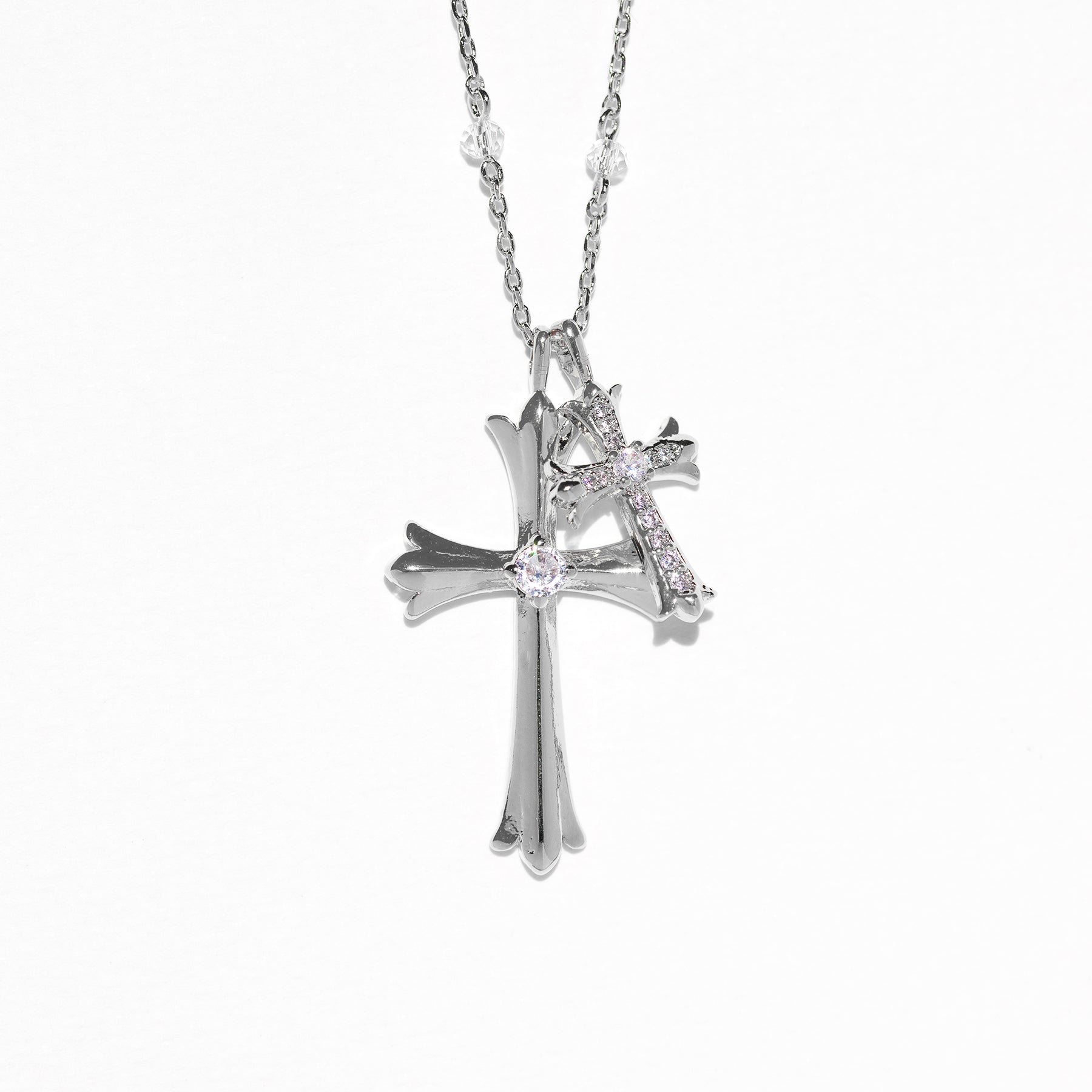 Double Crossed Necklace