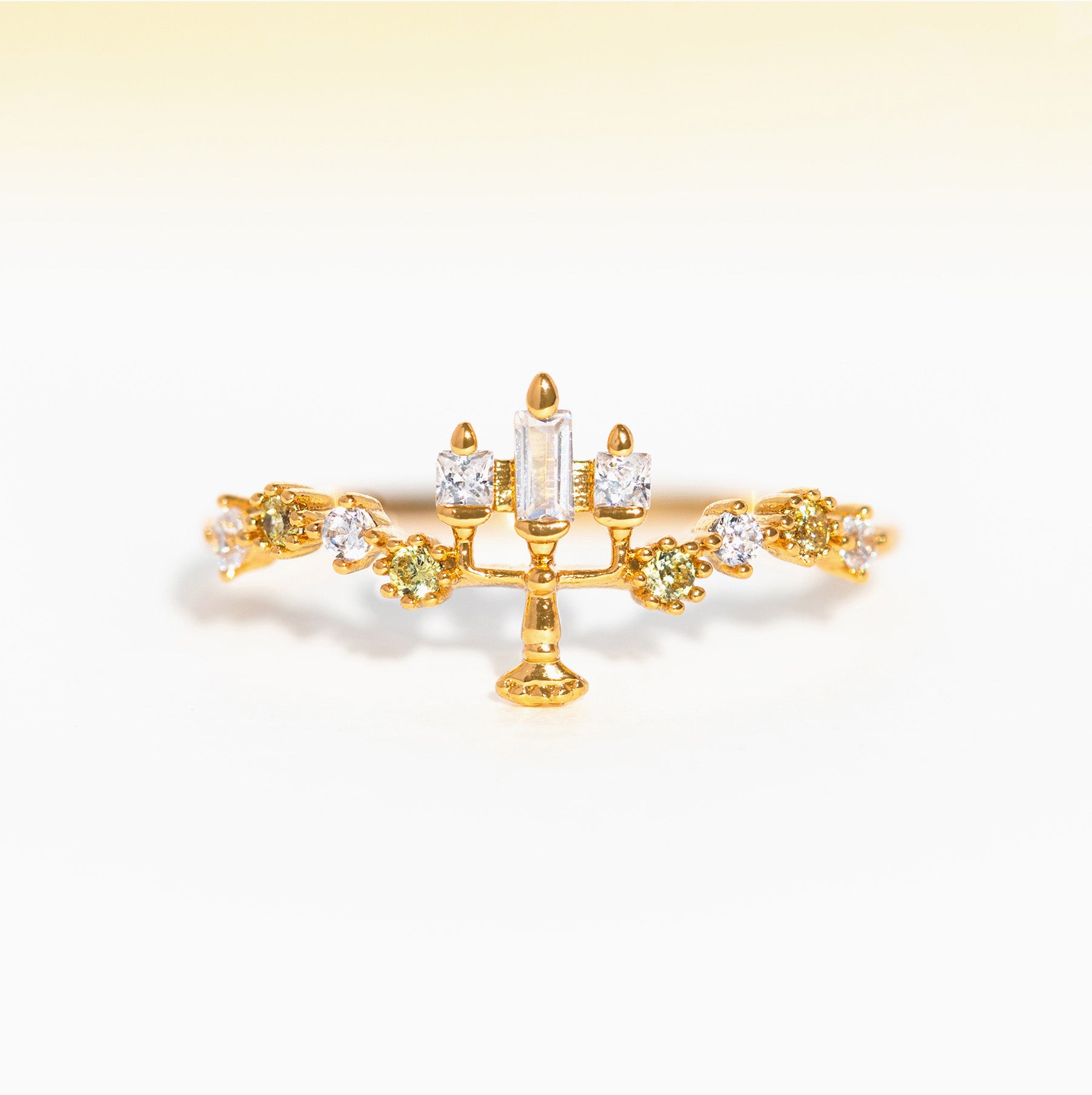 Disney Beauty & The Beast Lumiere Ring