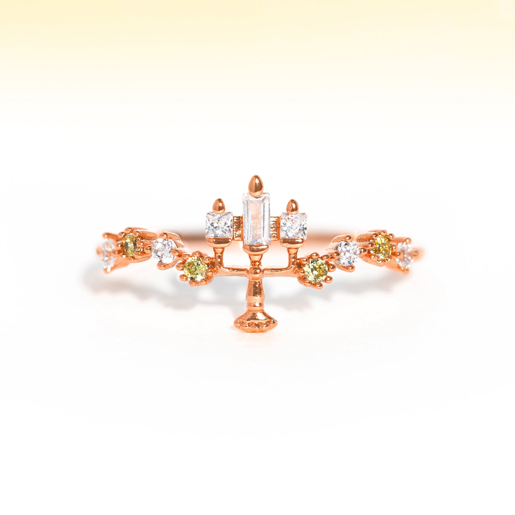 Disney Beauty & The Beast Lumiere Ring