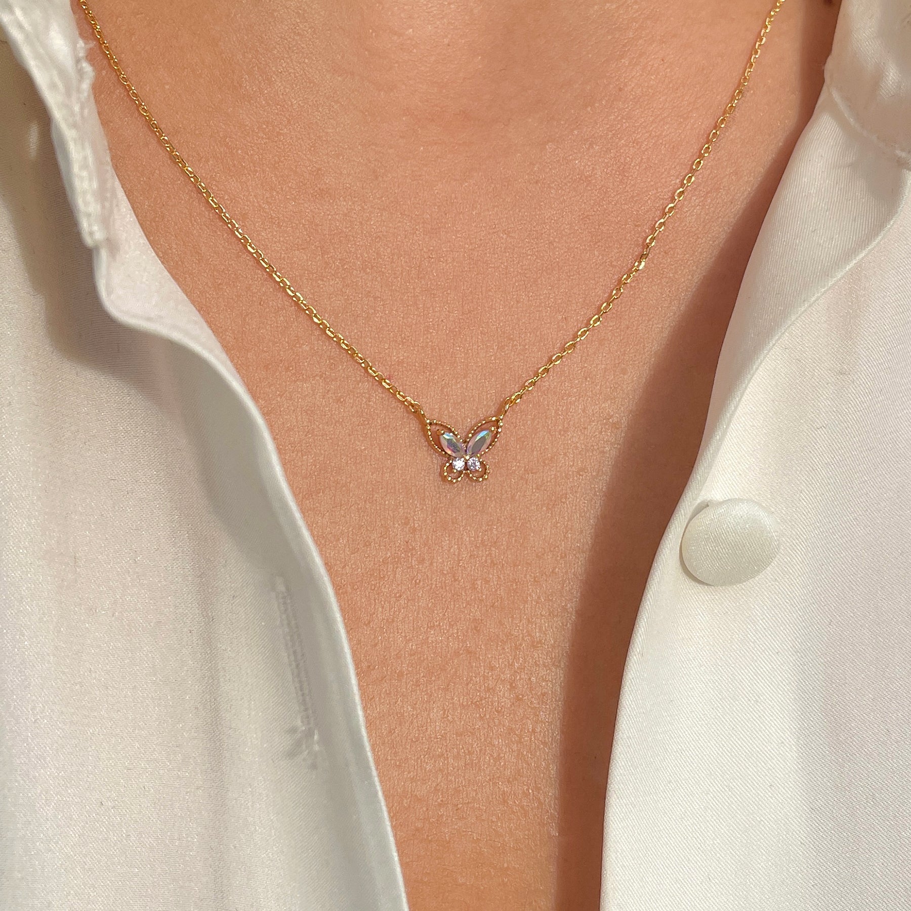 Float Like A Butterfly Necklace
