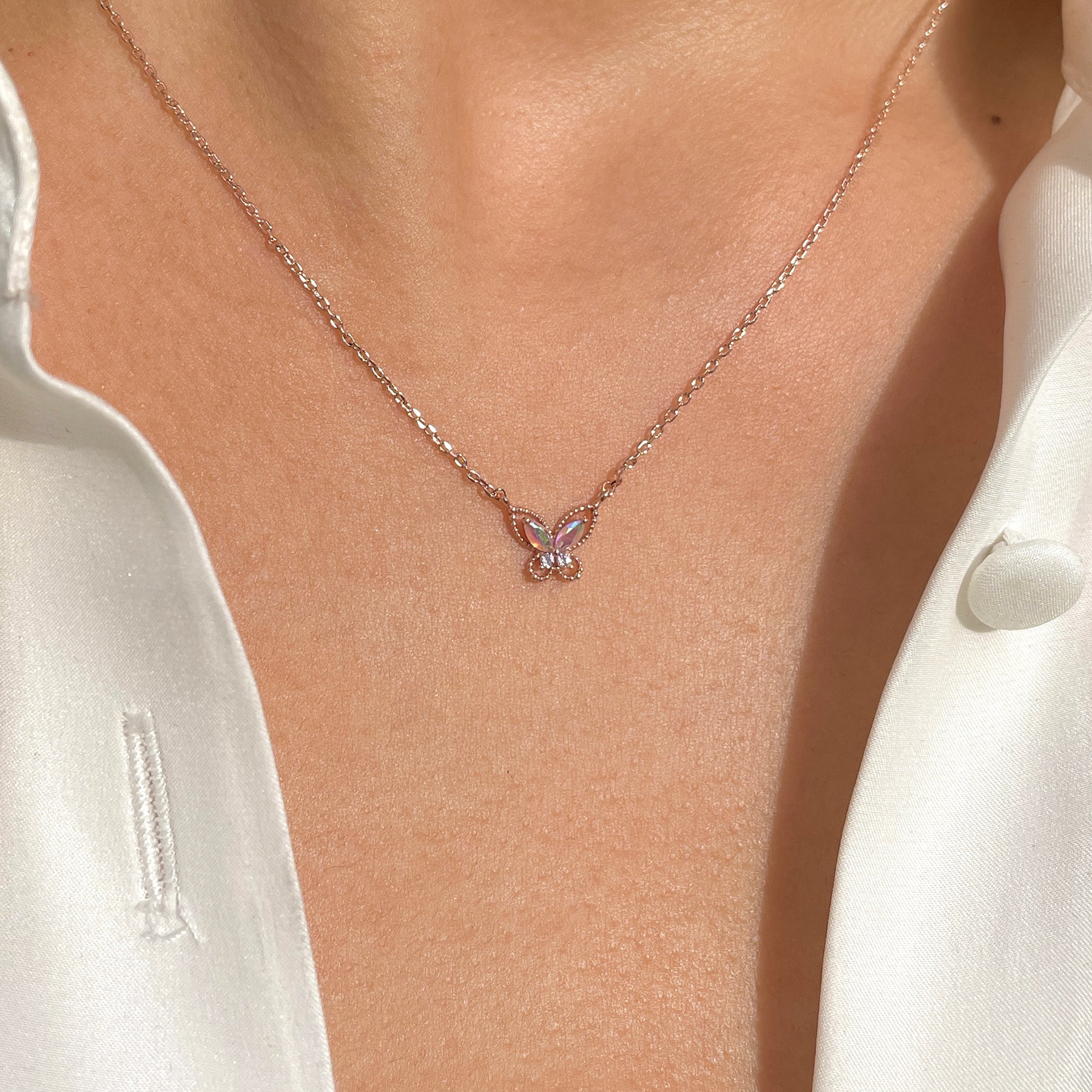 Float Like A Butterfly Necklace
