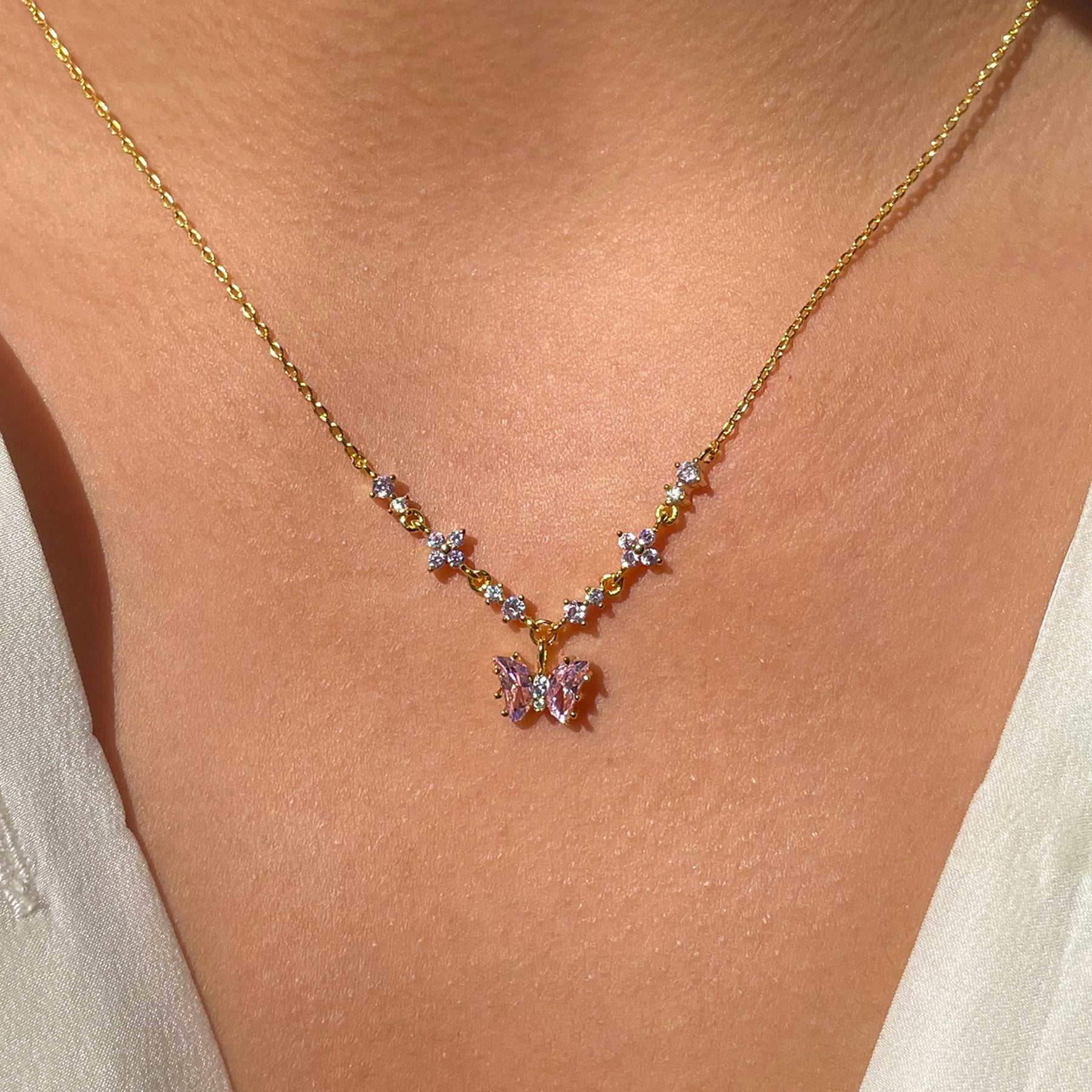 Flutter Love Necklace